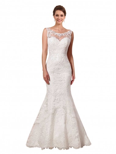 Shop Bateau Illusion Sweetheart Lace Wedding Dress Perth