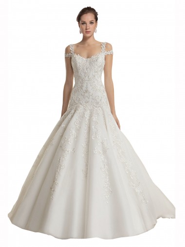 Shop Off the Shoulder Mermaid Lace Tulle Wedding Dress Perth