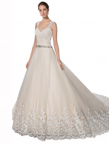 Shop Sweetheart Cap Sleeves Tulle Lace Wedding Dress Perth
