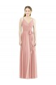 Romantic Full length Long Chiffon Bridesmaid Dress Perth