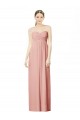 Long Chiffon Sweetheart Bridesmaid Dress with Twist Bodice Perth