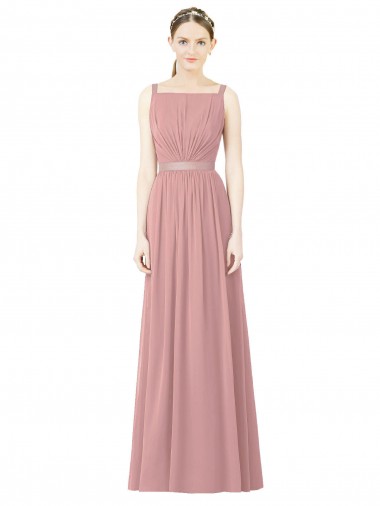 Shop High Neck Chiffon Bridesmaid Dress with Low Back Perth