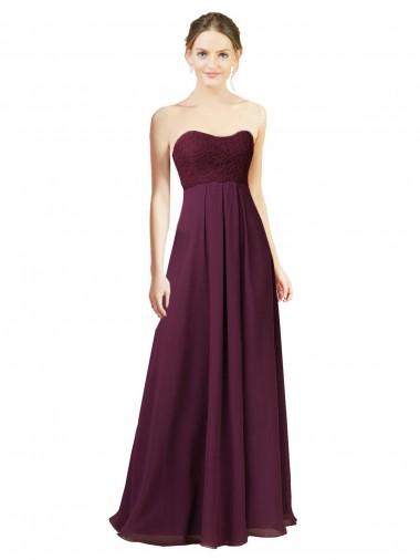 Shop Dreamy Lace Over Chiffon Bridesmaid Dress Perth