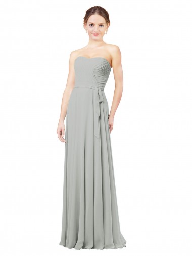 Shop Delicately Draped Chiffon Bridesmaid Dress Perth