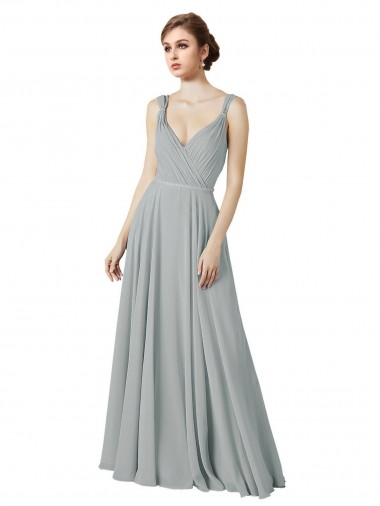 Shop Figure Flattering Chiffon Bridesmaid Dress with Beaded Detail Perth