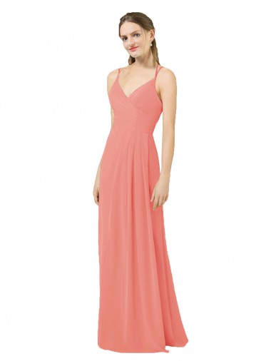 Shop Flirty Chiffon Bridesmaid Dress with Modern Back Detail Perth