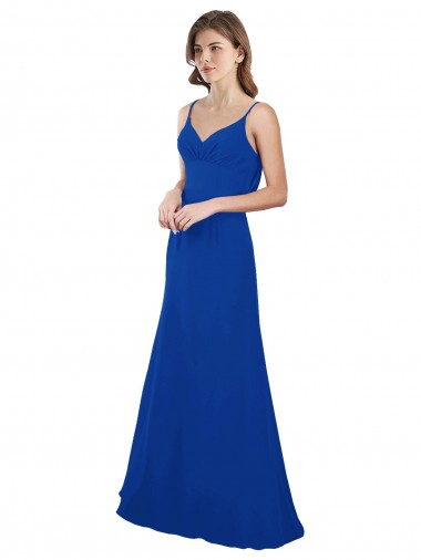 Shop Softly Flared Chiffon Bridesmaid Dress with Sweetheart Neckline Perth