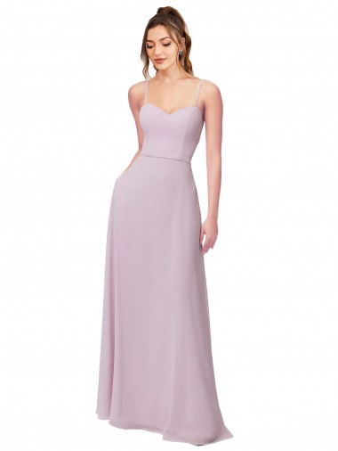 Shop Sweetheart Tie-Back Chiffon Bridesmaid Dress Perth