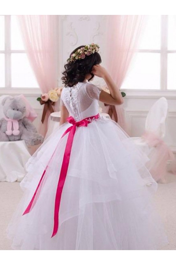 Ivory Ball Gown Sweetheart Floor Length Flower Girl Dress Perth