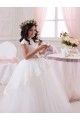 Ivory Ball Gown Sweetheart Floor Length Sleeveless Flower Girl Dress Perth