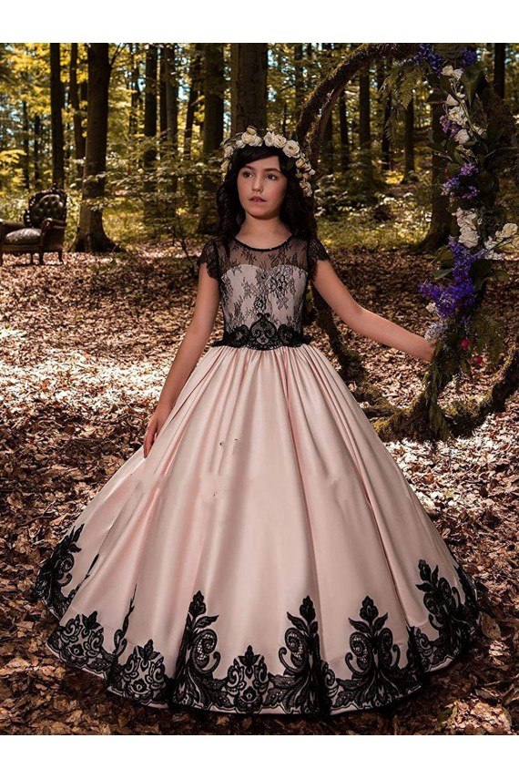 Ivory Ball Gown Sweetheart Neck Sleeveless Flower Girl Dress Perth