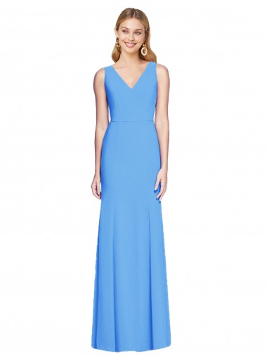 Shop Flattering Trumpet Long Sleeveless Bridesmaid Dress / Prom Dress with Open Back Perth