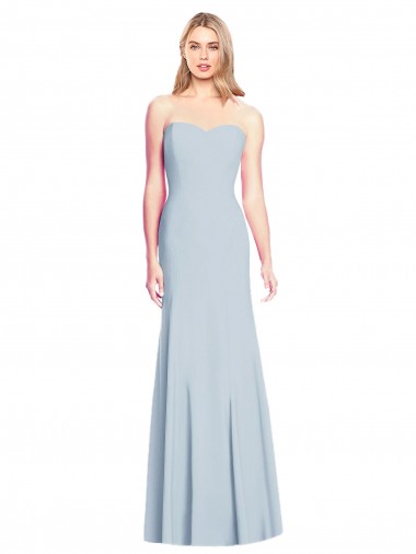 Shop Sweetheart Strapless Flared Skirt Maxi Bridesmaid Dress / Prom Dress Perth