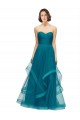 Sweetheart Tulle Bridesmaid Dress with Wide Waistband