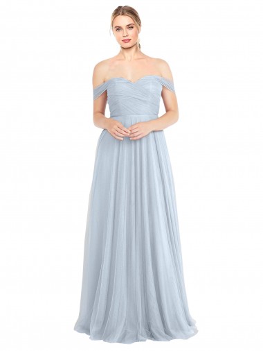 Shop Sweetheart Neckline Off the Shoulder Tulle Bridesmaid Dress Perth